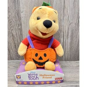 New-Disney Winnie the Pooh Halloween Friend 12' Fisher Price Stuffed Plush 27228